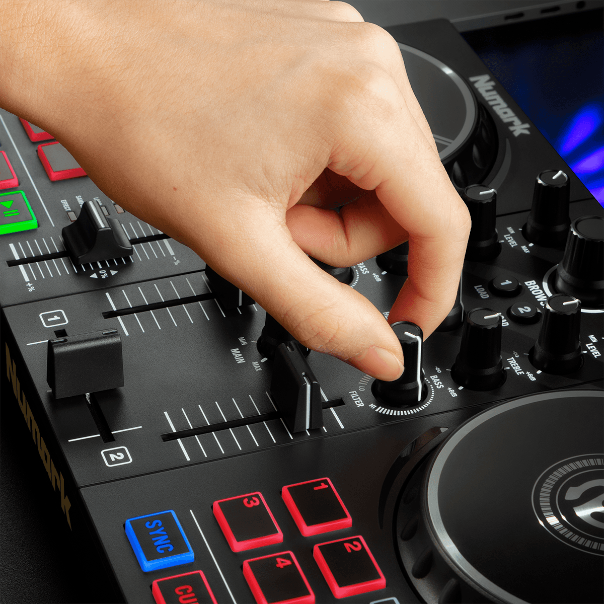 PARTY MIX 2 - 2-KANAALS DJ-CONTROLLER