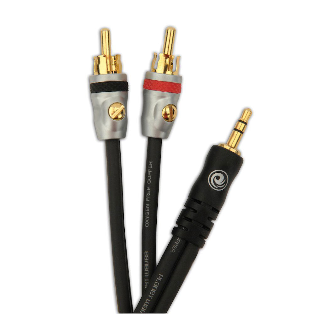 DUAL RCA TO STEREO D'ADDARIO 1.5 M MINI-CABLE