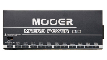 MACRO POWER S12 POWER SUPPLY 9-12-15-18V