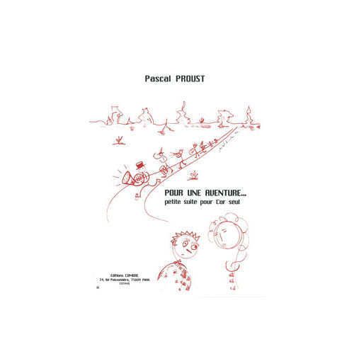 Combre Proust - Pour Une AVENTURE-petite Suite - Cor Seul