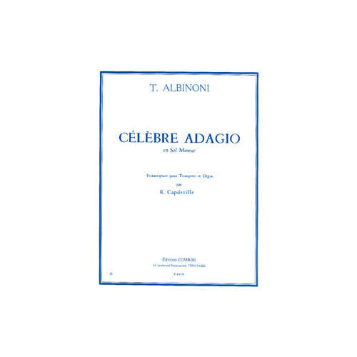 Combre Bach J. S. - Albinoni T. - Adagio - Trompette et Piano