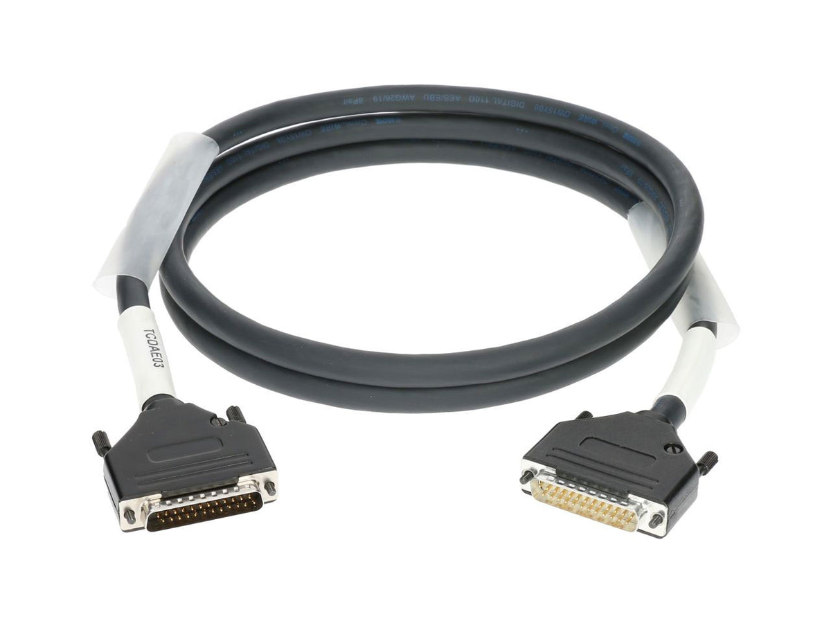 Klotz TCDAED05.0 8-kanaals AES/EBU-kabel 5M 25P DSUB M - 25P DSUB M