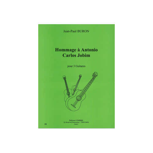 Combre Buron - Hommage À Antonio Carlos Jobim - 3 Guitares