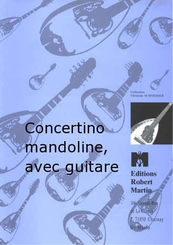Robert Min Jean & Dagosto - Concertino Mandoline Avec Guitare