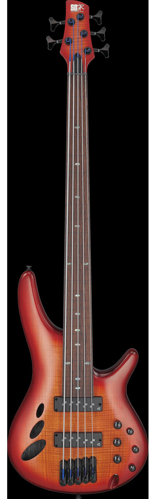 SRD905F-BTL Bruine topaas Burst Bass Workshop