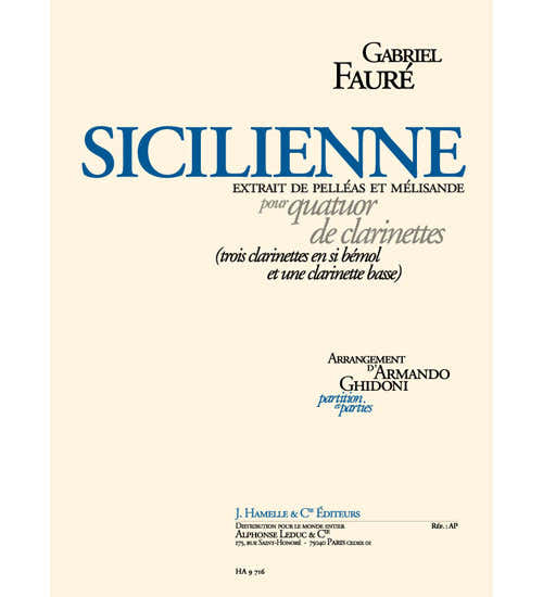 Sicilienne Op.78