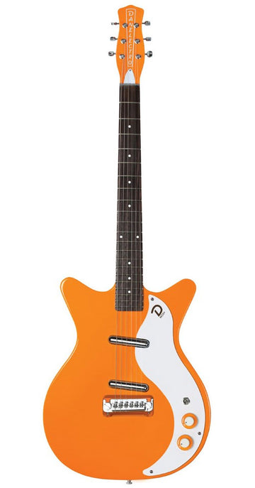 DC59 Nos-gitaar Orange Metalflake
