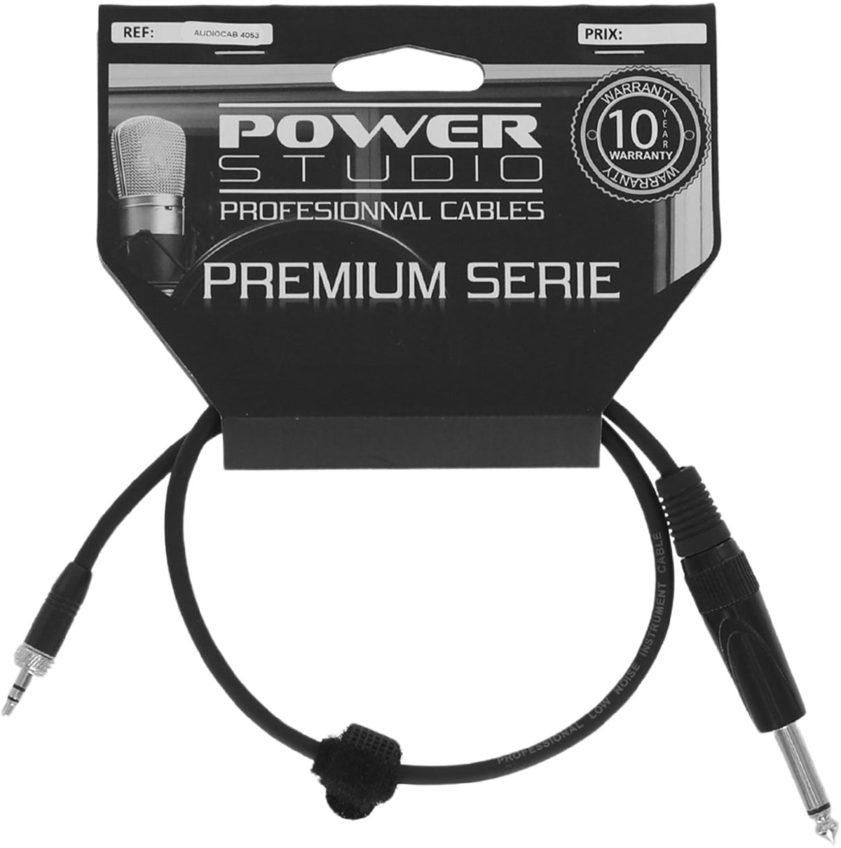 AUDIOCAB 4053 Jack naar stereo mini-jack 60 cm