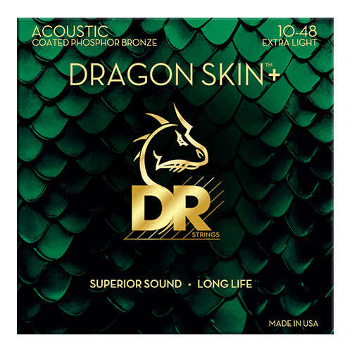 10-48 Dragon Skin+ gecoat fosforbrons Extra Light