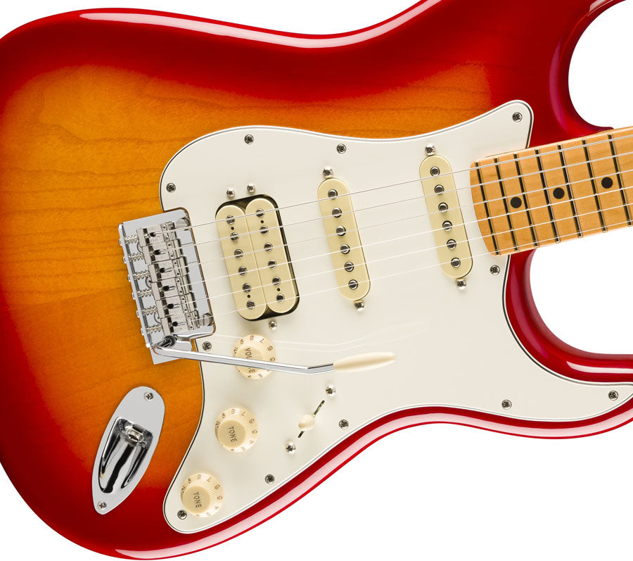 Stratocaster HSS Player II MN Verouderde kersenburst