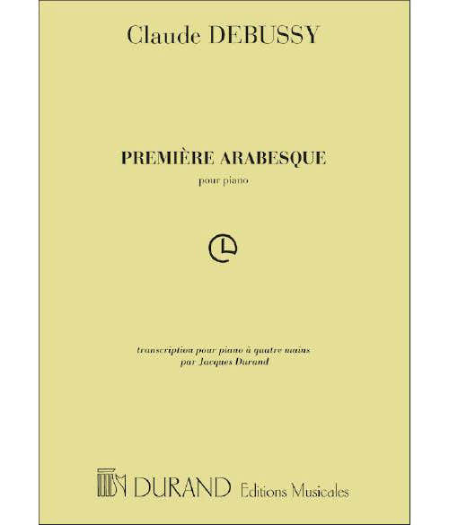 DEBUSSY - PREMIERE ARABESQUE - PIANO 4 MAINS