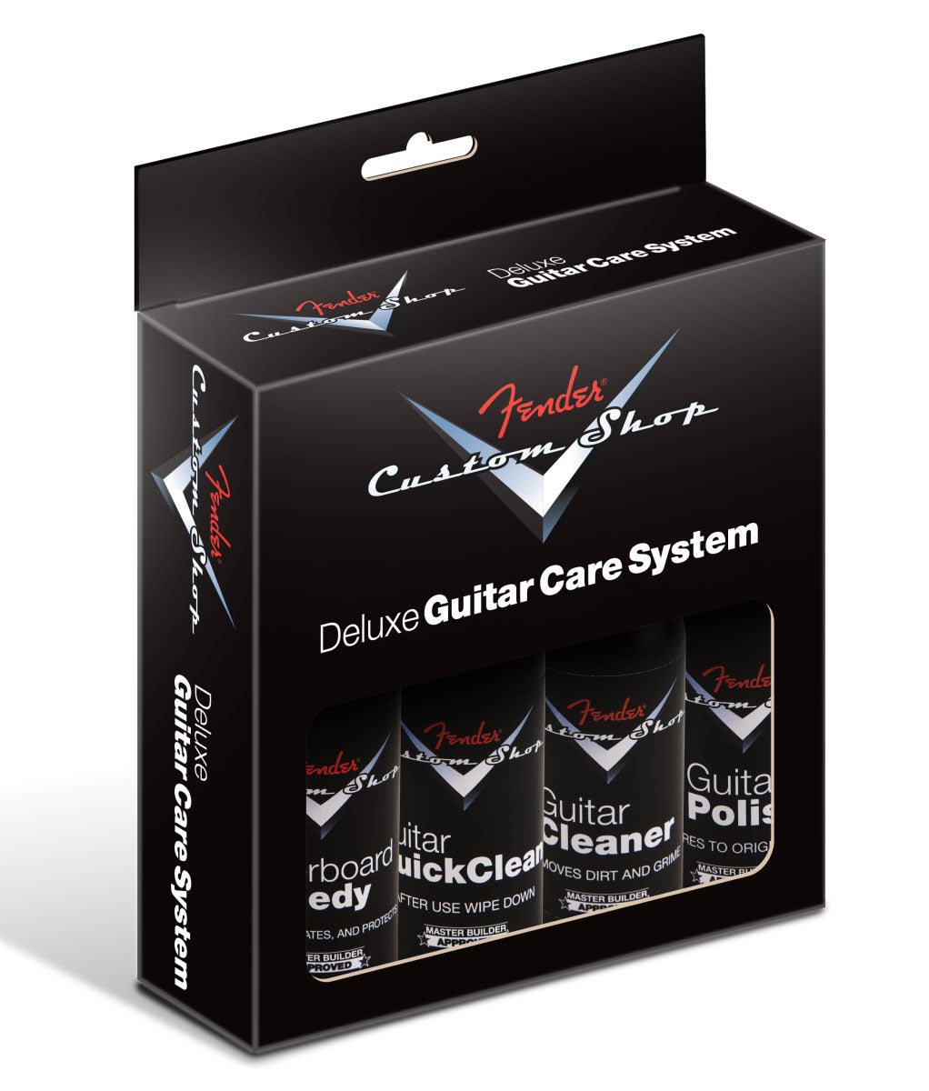 Fender Custom Shop DELUXE GUITAR CARE SYSTEM 4 PACK BLACK