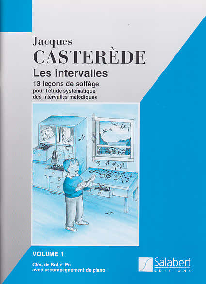 Salabert Salert Casterede Les Intervalles Vol.1 2 Clés Avec Piano