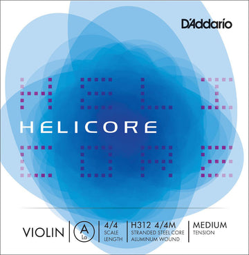 4/4 HELICORE VIOLIN SINGLE A STRING SCALE MEDIUM TENSION