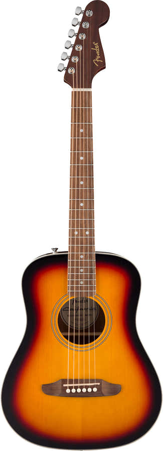 California Standard Redondo Mini met tas Sparren bovenblad 3-kleuren sunburst