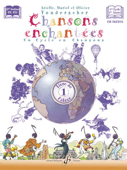 Chansons Enchantées Vol.1 (Élève) - Vonderscher