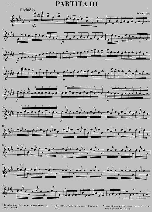 Bach J.S. - Sonatas And Partitas BWV 1001-1006 For Violin Solo (notated And Annotated Version)