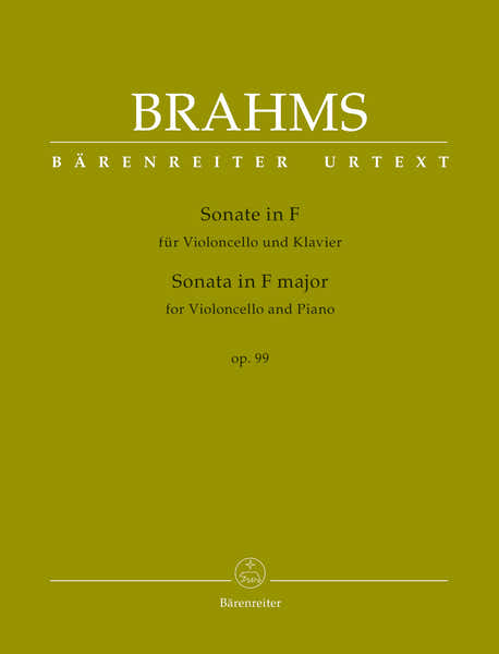 Brahms - Sonata In F Major Op.99 - Violoncelle & Piano