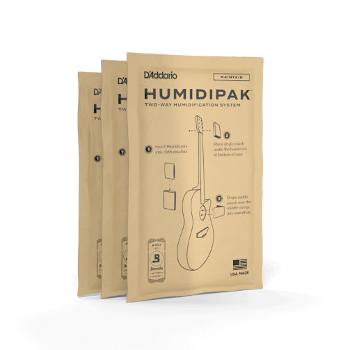 D'ADDARIO Vervangingszakjes voor Humidipak-systeem verpakking van 3