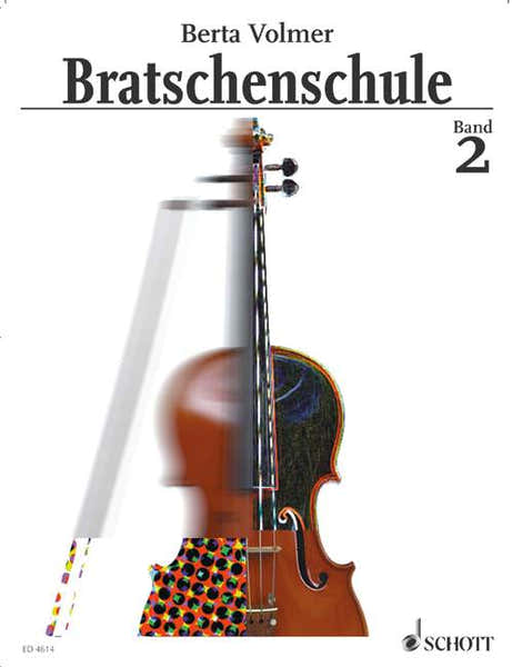 Schott VOLMER BERTA - BRATSCHENSCHULE BAND 2 - VIOLA