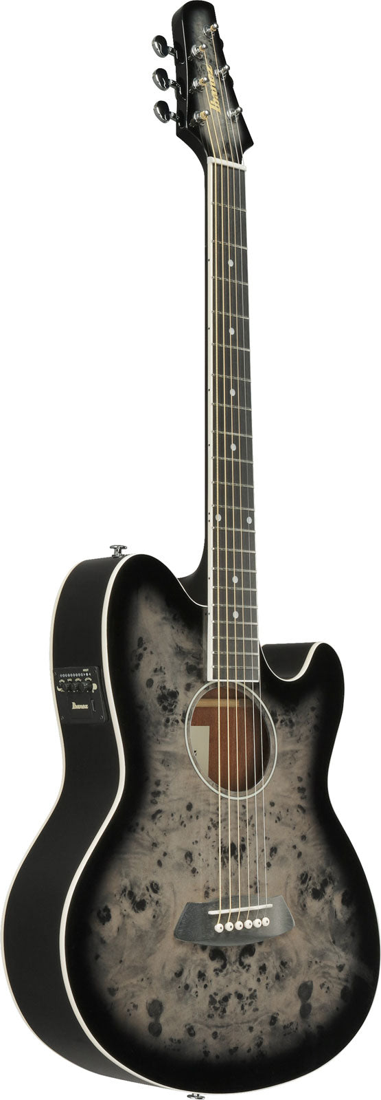 TCY10PABKB Talman Transparant bruin-zwarte burst