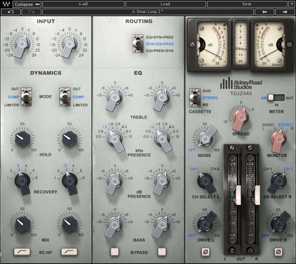 Abbey Road EMI TG12345-kanaal