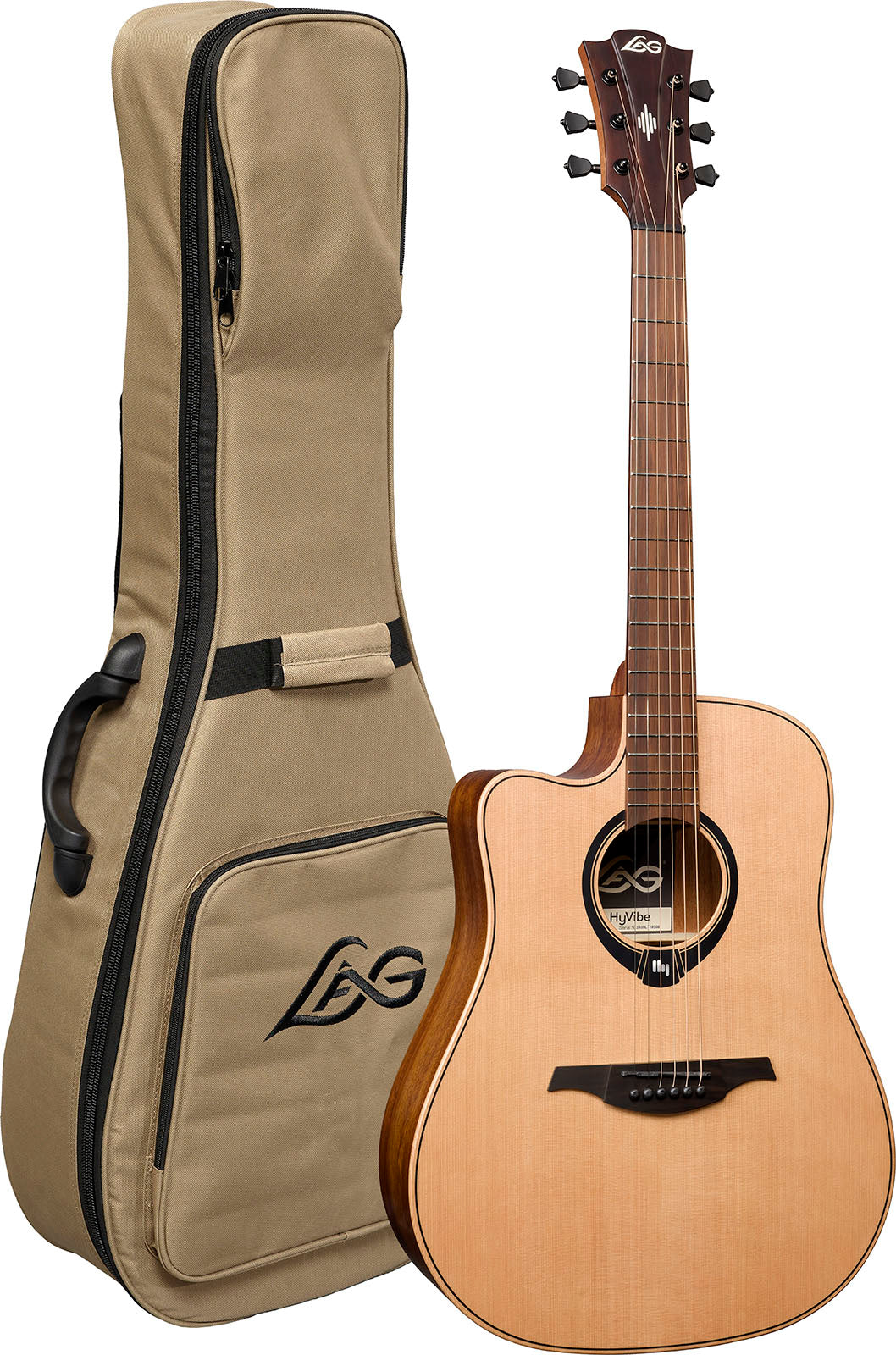 HyVibe 2 Serie 10 Dreadnought Linkshandig CW