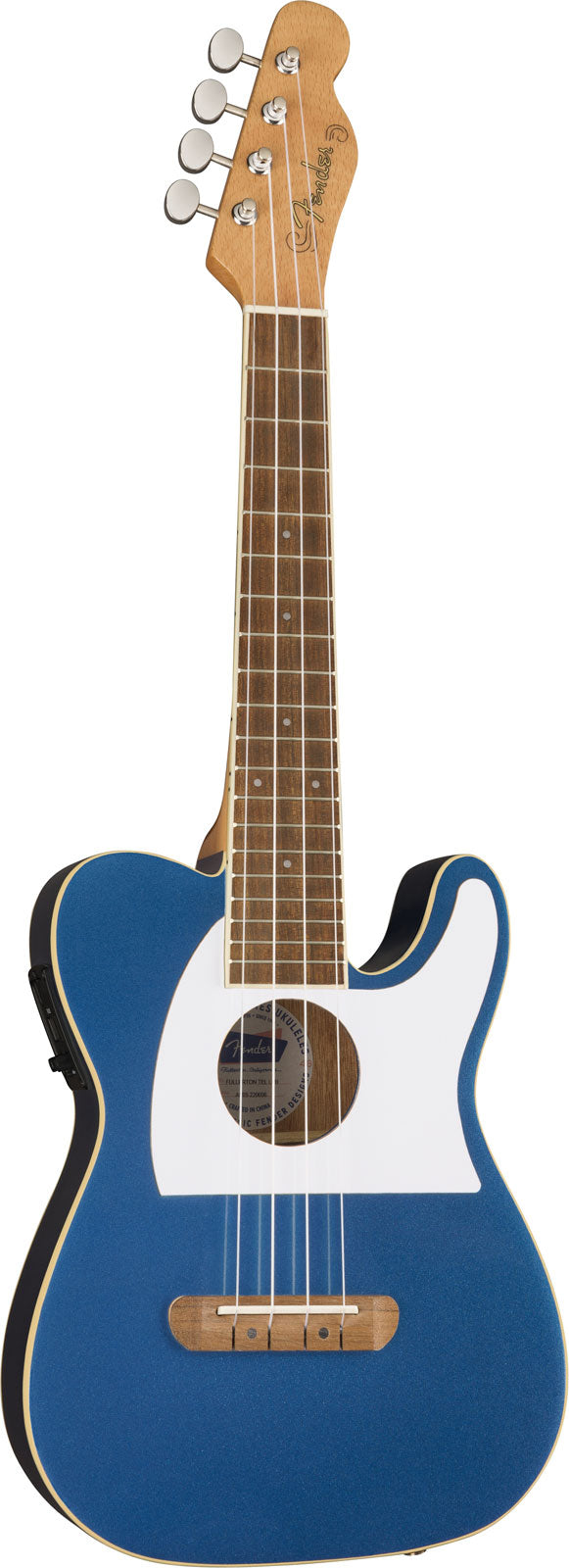 Telecaster Fullerton Uke WN Lake Placid-blauw