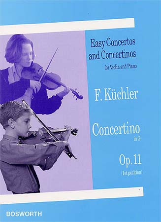 KUCHLER - CONCERTINO OP.11 - VIOLON PIANO