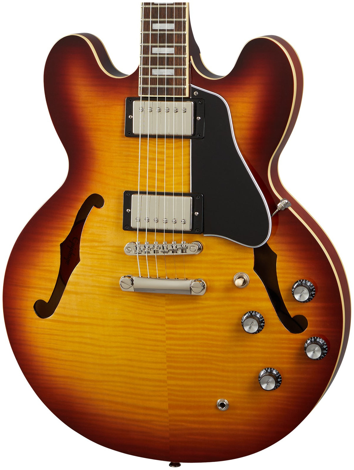 ES-335 Gevlamd Frambozenthee Verloop IBG