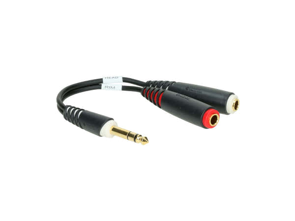 Y-kabel zwart 0,2m E-Drum Split ROLAND TD Series