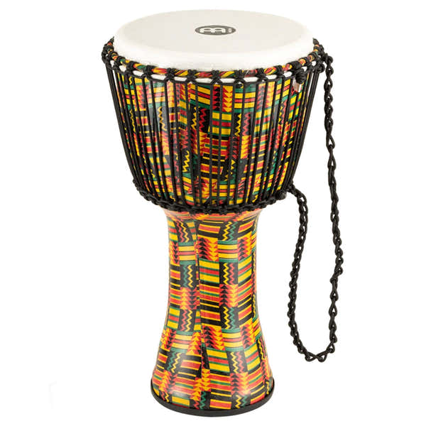 PERCUSSION 12" ROPE TUNED TRAVEL SERIES DJEMBE SYNTHETIC HEAD (PATENTED) SIMBRA