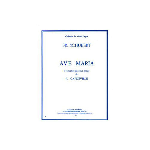 Combre Schubert - Ave Maria - Orgue