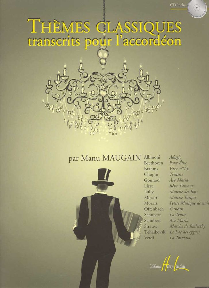 Lemoine Maugain - Themes Classiques Vol.1 + CD - Accordeon