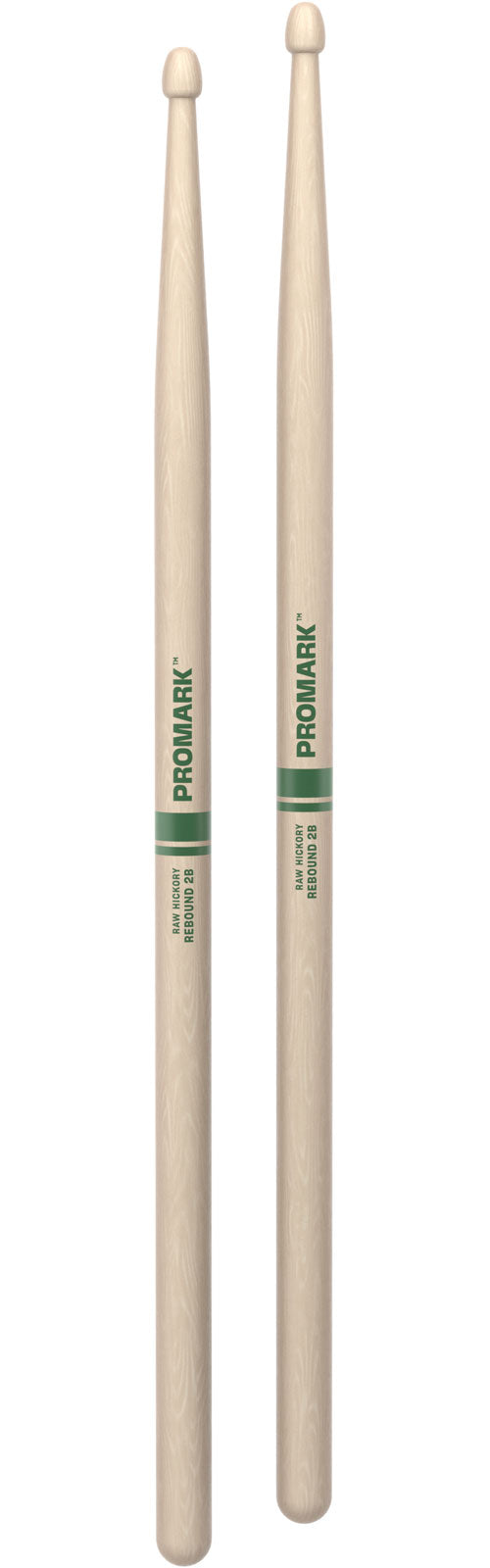 RBHR625AW - hickory met eikelhouten tip Rebound 2B Ruw