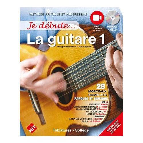 Hit Diffusion Je Débute La Guitare Vol.1 - Heuvelinne Rouvé