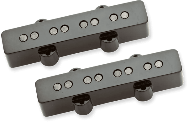 Jazz Bass Antiquity Set zwarte kappen