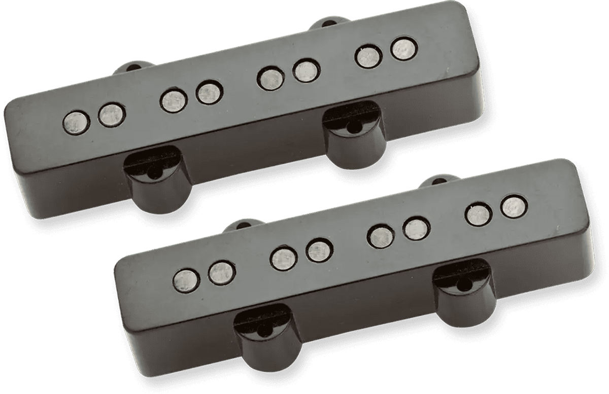 Seymour Duncan Jazz Bass Antiquity Set zwarte kappen