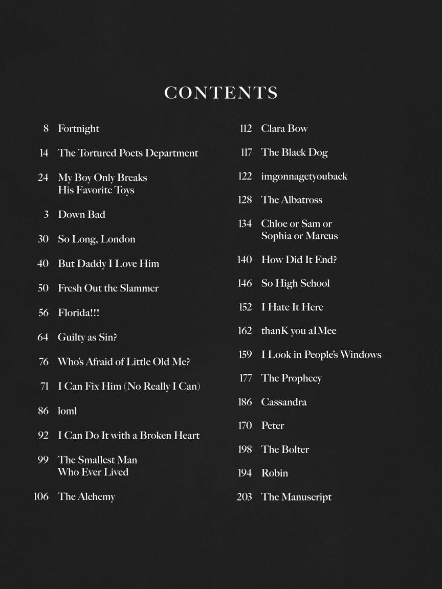Taylor Swift - The Tortured Poets Department- PVG