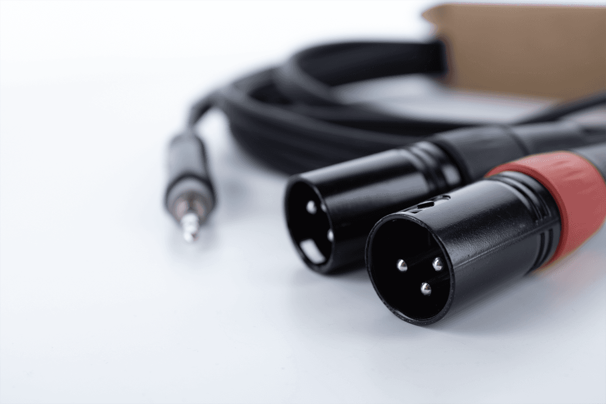 Y-kabel Stereo-mini-jack / 2 XLR Mannelijk 1,5 M