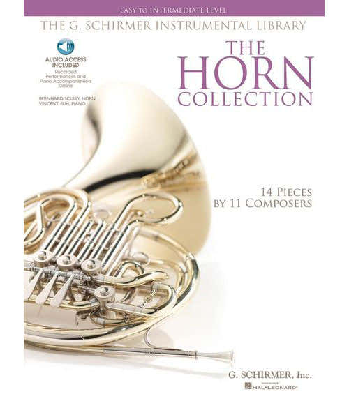 Hoorncollectie + toegang tot audio – niveau van eenvoudig tot gemiddeld – hoorn en piano