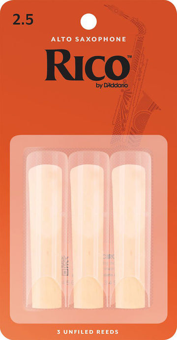ORANGE ALTO SAXOPHONE REEDS 2.5