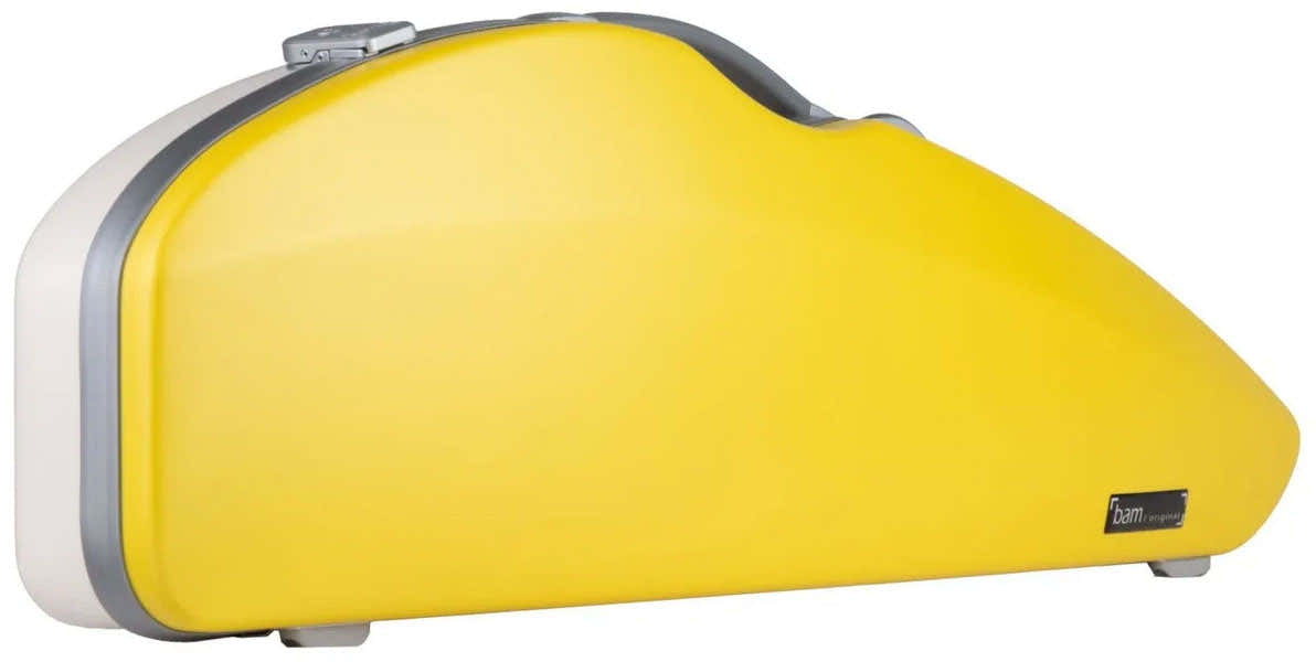 Vioolkoffer 4/4 Hightech Snoepje - Geel/Wit