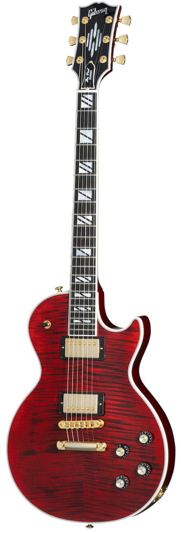Les Paul Supreme Wijnrood Modern
