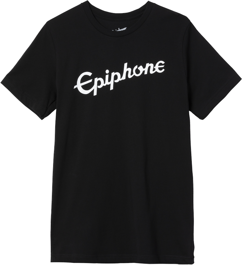 Gibson Accessories "L" Lifestyle Vintage Logo T-shirt zwart