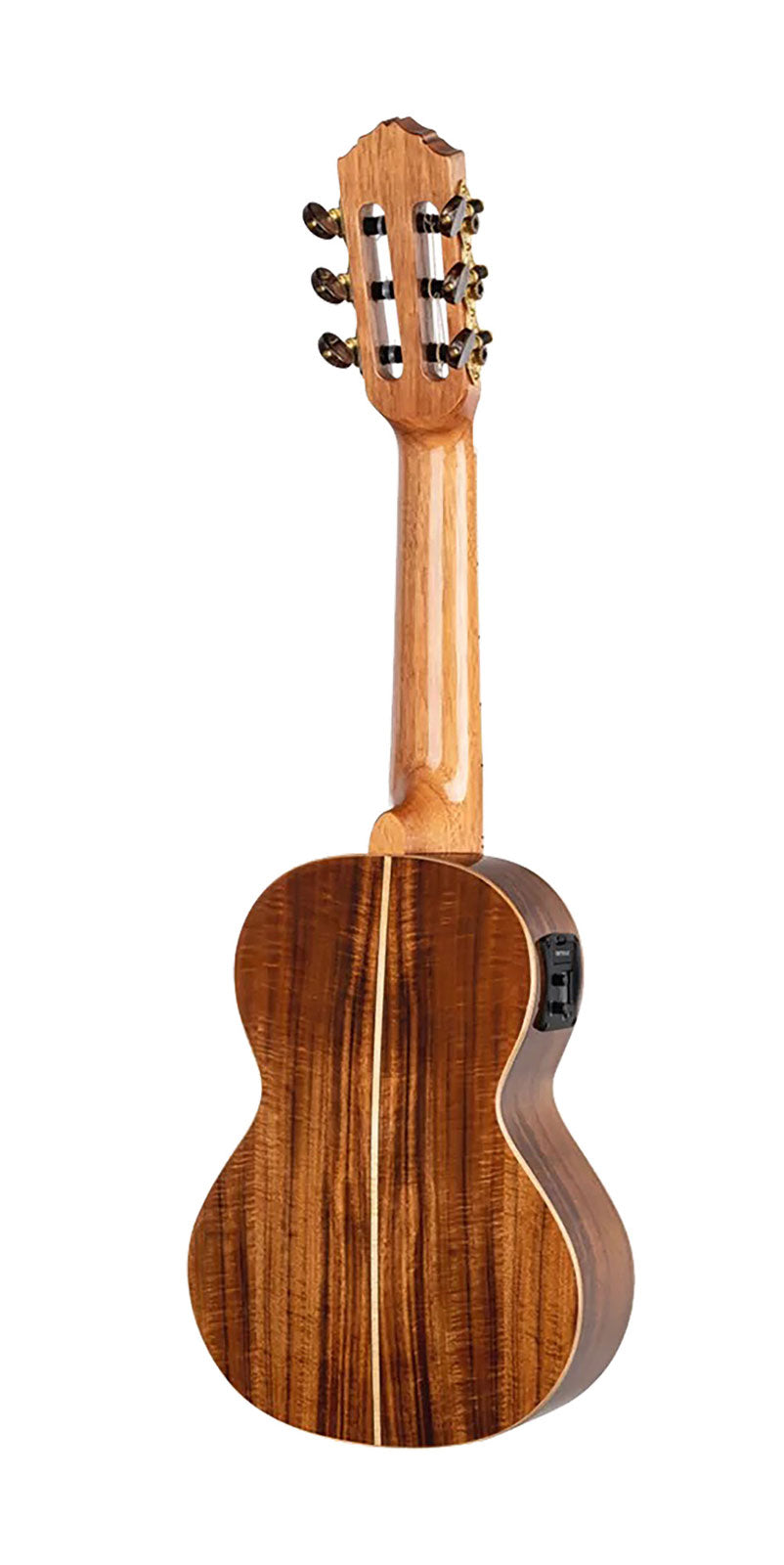 Guitalele van massief acacia EQ