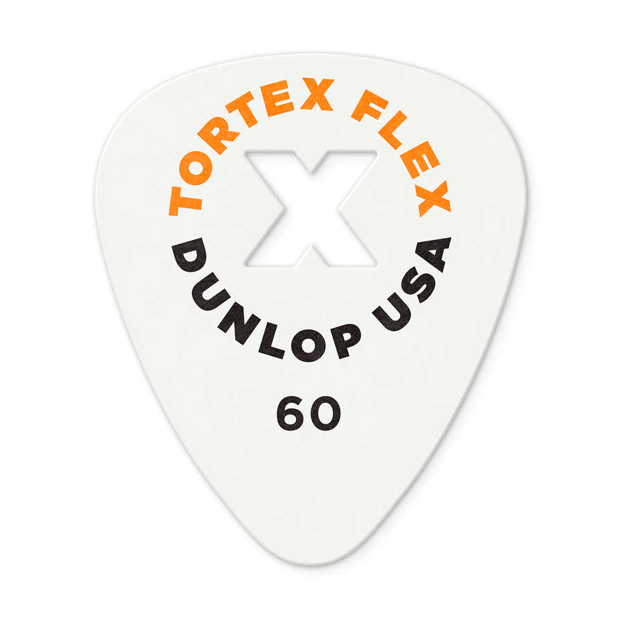 72 x 0,60mm Tortex Flex X Plectrums