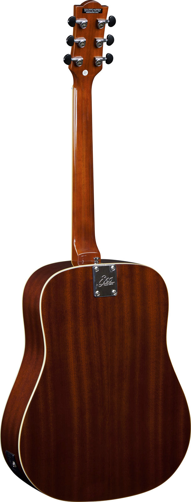 Ranger VI Vintage heruitgave Dreadnought met gebeitst naturel bovenblad