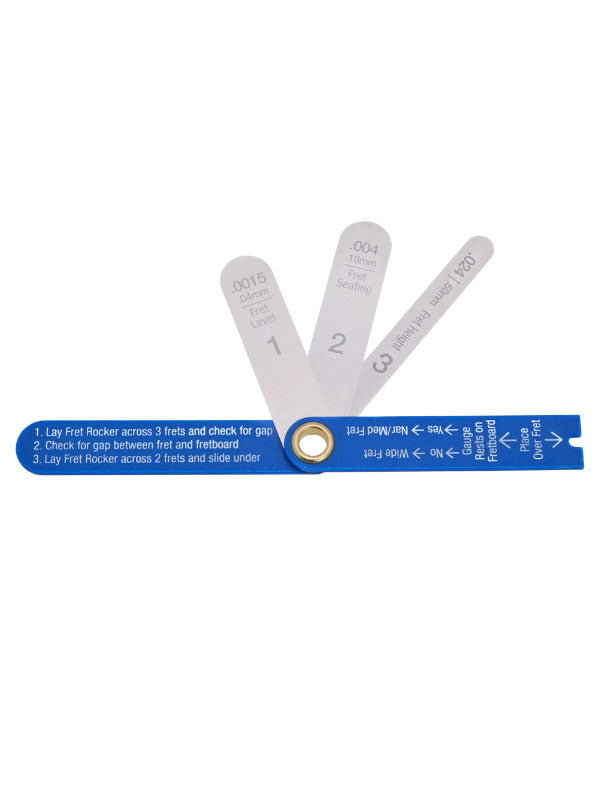 MN840 4 Precisie Kalibers voor Frets