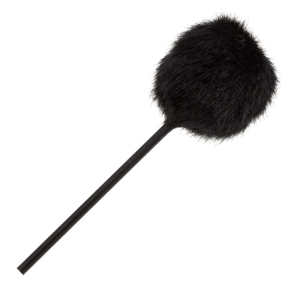 Danmar 209BLK - BD KICK BEATER - BLACK FURRY - BLACK SHAFT